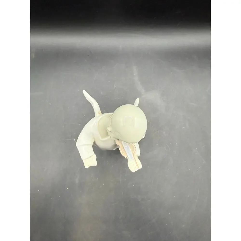 LLADRO Spain Porcelain Asian Guardian Angel w/ Violin-F. Garcia #4536